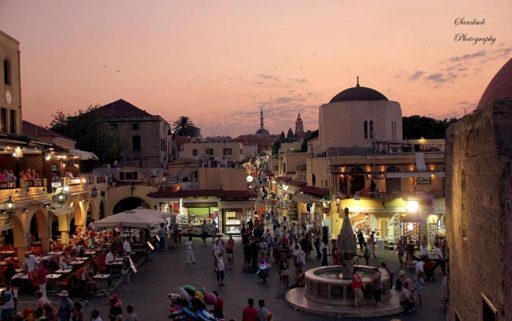 Elia Suites - Old Town Rhodes City Eksteriør bilde